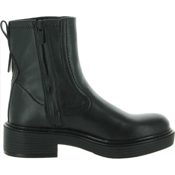 Franco Sarto Karbon Black Boots Sz 9.5 BNWB - Picture 3 of 5